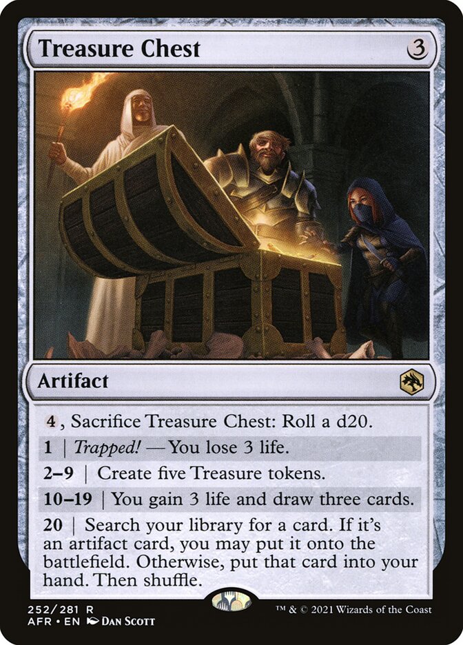 MTG Card Title: Treasure Chest AFR/252