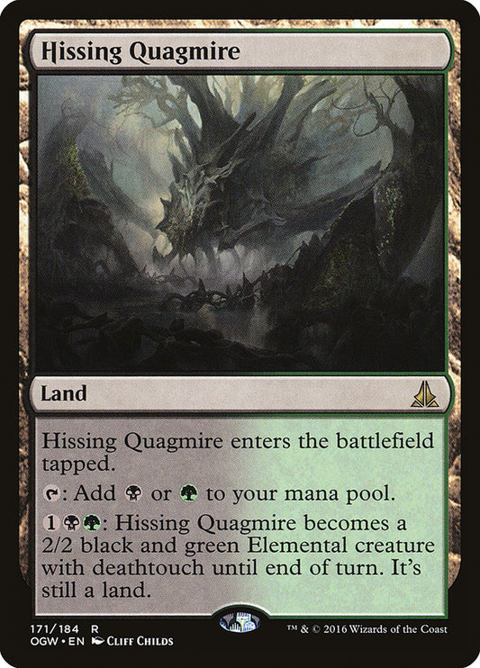 MTG Card Title: Hissing Quagmire OGW/171