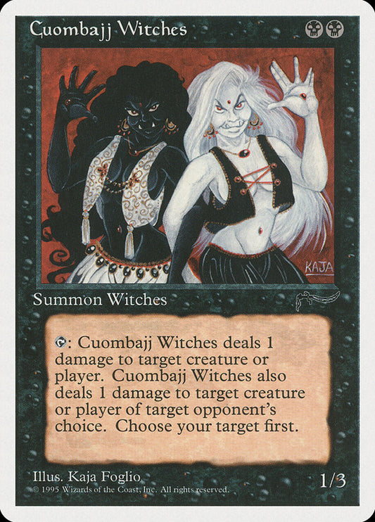 MTG Card Title: Cuombajj Witches CHR/31