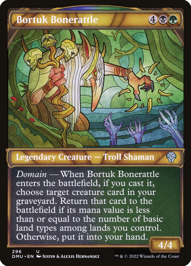 MTG Card Title: Bortuk Bonerattle DMU/296