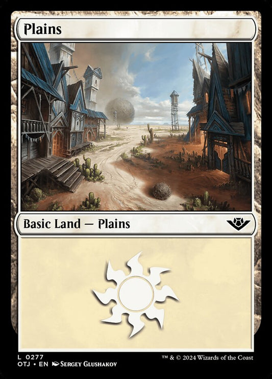 MTG Card Title: Plains OTJ/277