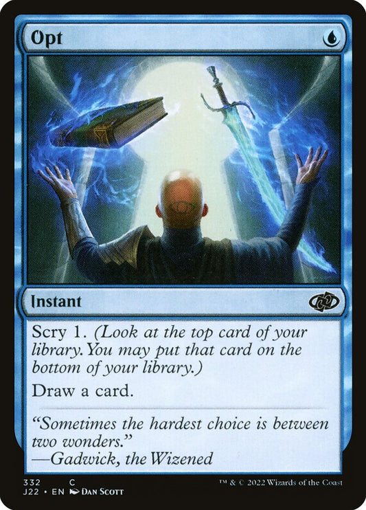 MTG Card Title: Opt J22/332