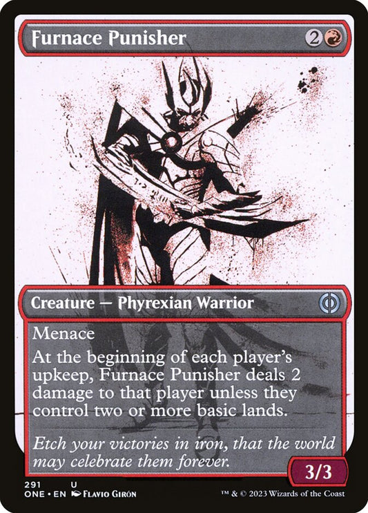 MTG Card Title: Furnace Punisher ONE/291