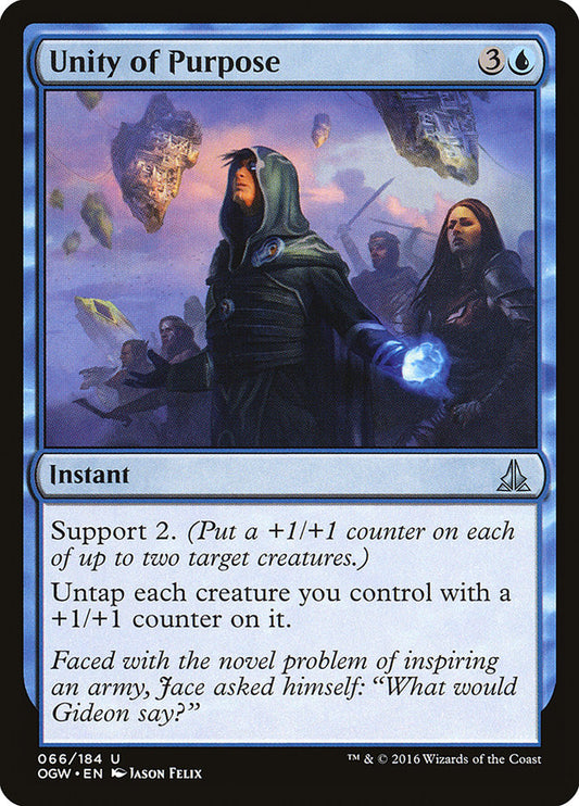 MTG Card Title: Unity of Purpose OGW/66