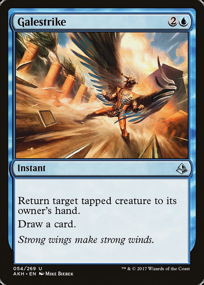 MTG Card Title: Galestrike AKH/54
