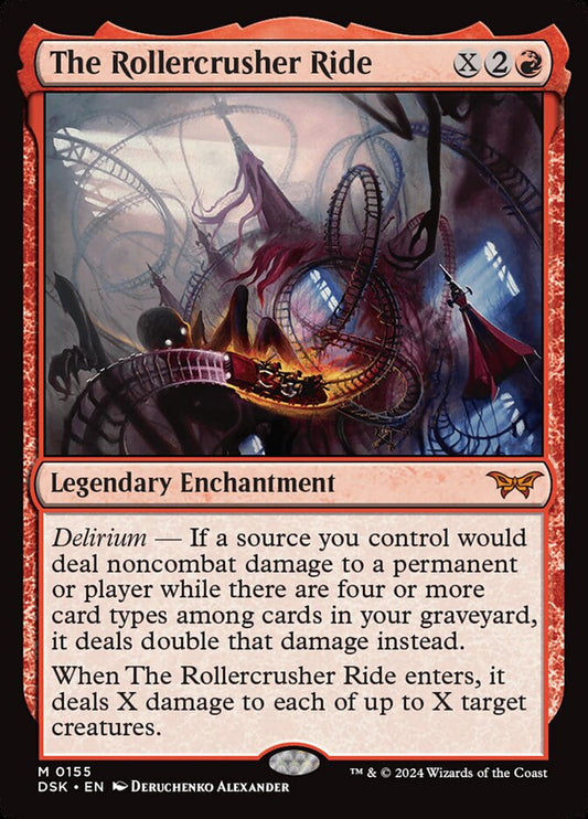 MTG Card Title: The Rollercrusher Ride DSK/155