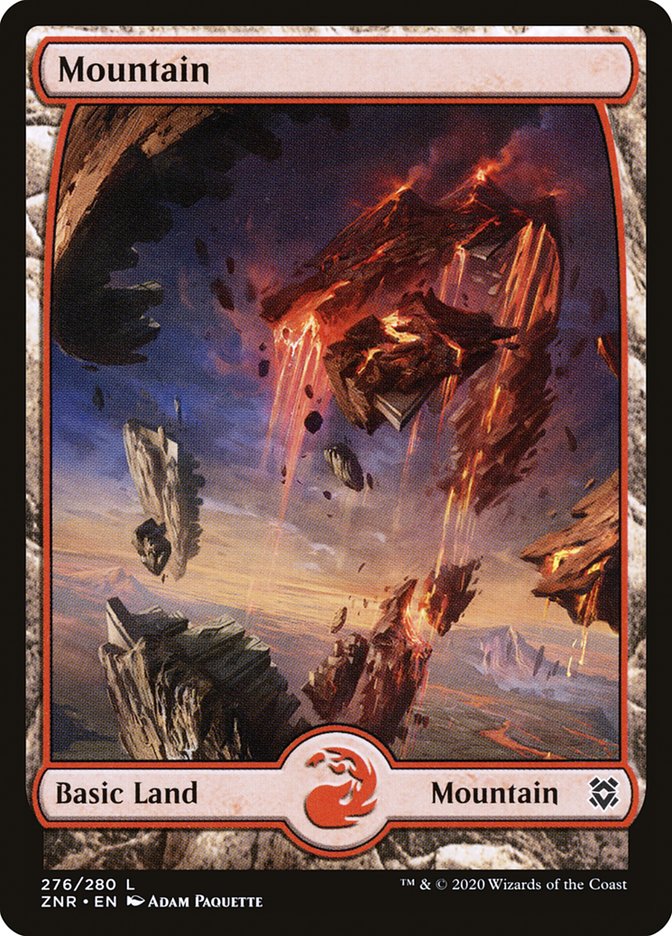 MTG Card Title: Mountain ZNR/276