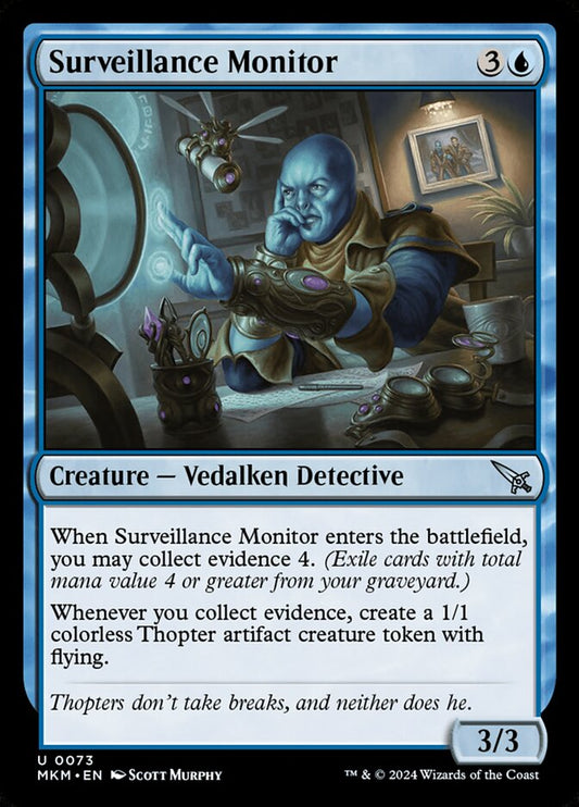 MTG Card Title: Surveillance Monitor MKM/73