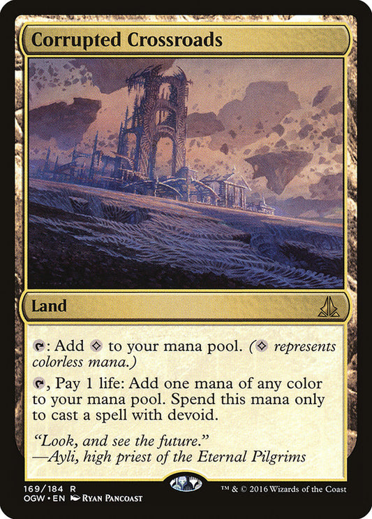 MTG Card Title: Corrupted Crossroads OGW/169