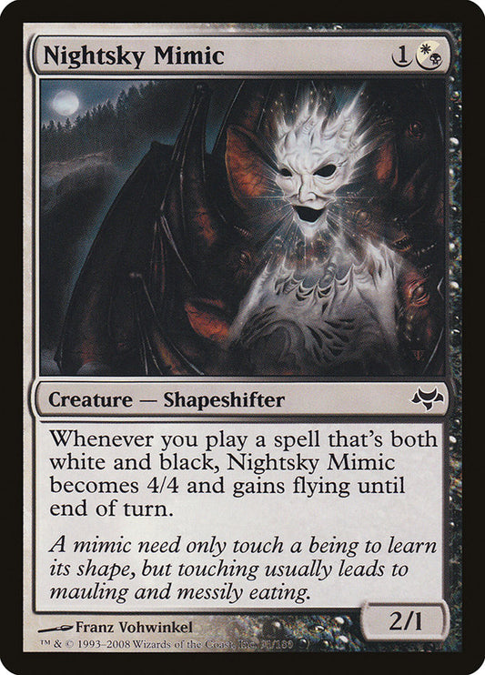 MTG Card Title: Nightsky Mimic EVE/91