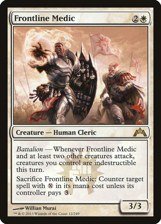 MTG Card Title: Frontline Medic GTC/12