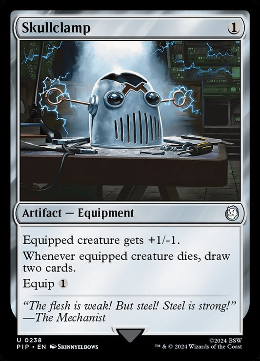 MTG Card Title: Skullclamp PIP/238