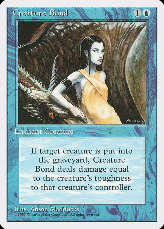 MTG Card Title: Creature Bond 4ED/66