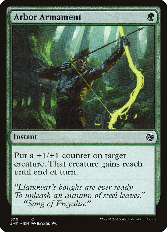 MTG Card Title: Arbor Armament JMP/376