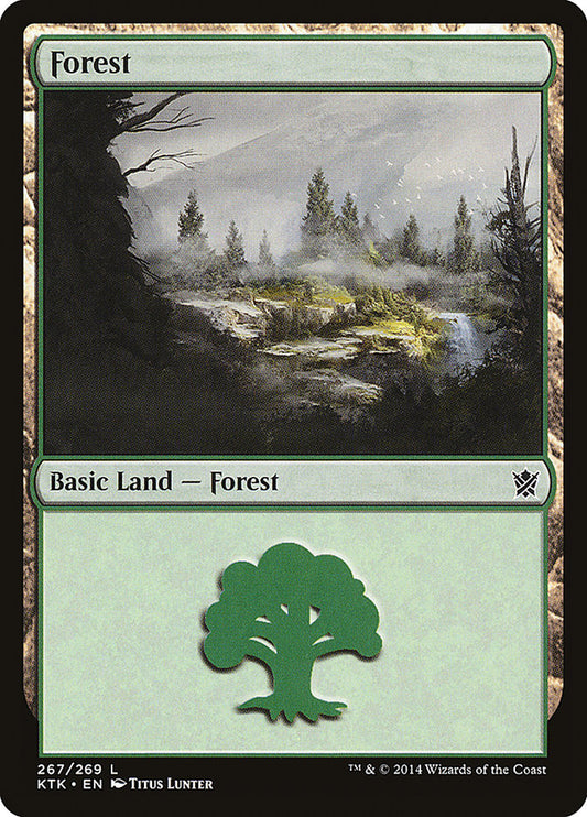 MTG Card Title: Forest KTK/267