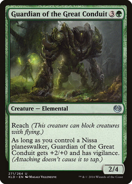 MTG Card Title: Guardian of the Great Conduit KLD/271