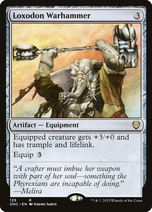 MTG Card Title: Loxodon Warhammer ONC/135