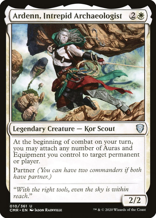 MTG Card Title: Ardenn, Intrepid Archaeologist CMR/10