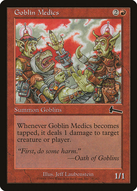 MTG Card Title: Goblin Medics ULG/79