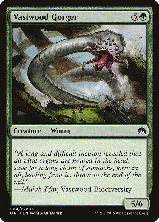 MTG Card Title: Vastwood Gorger ORI/204