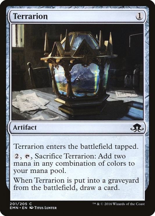 MTG Card Title: Terrarion EMN/201