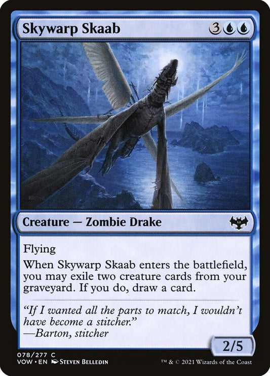 MTG Card Title: Skywarp Skaab VOW/78