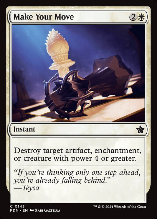 MTG Card Title: Make Your Move FDN/143