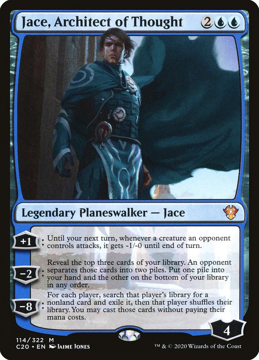 MTG Card Title: Jace, Architect of Thought C20/114