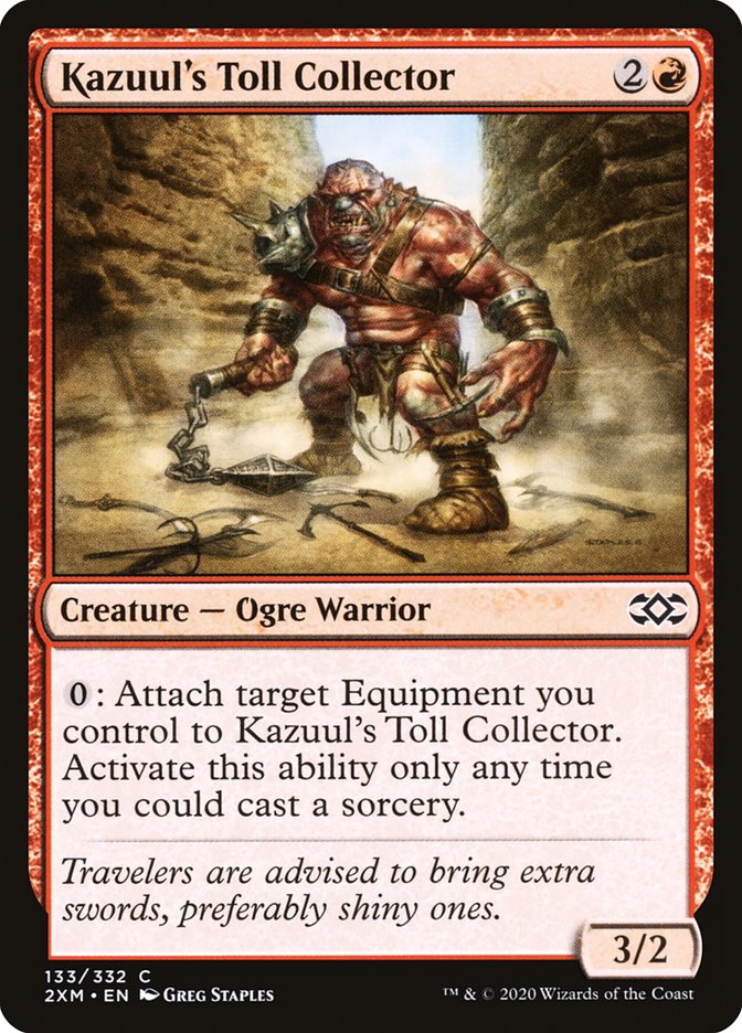 MTG Card Title: Kazuul's Toll Collector 2XM/133