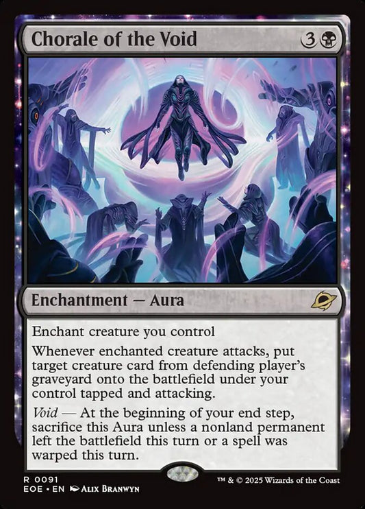 MTG Card Title: Chorale of the Void EOE/91