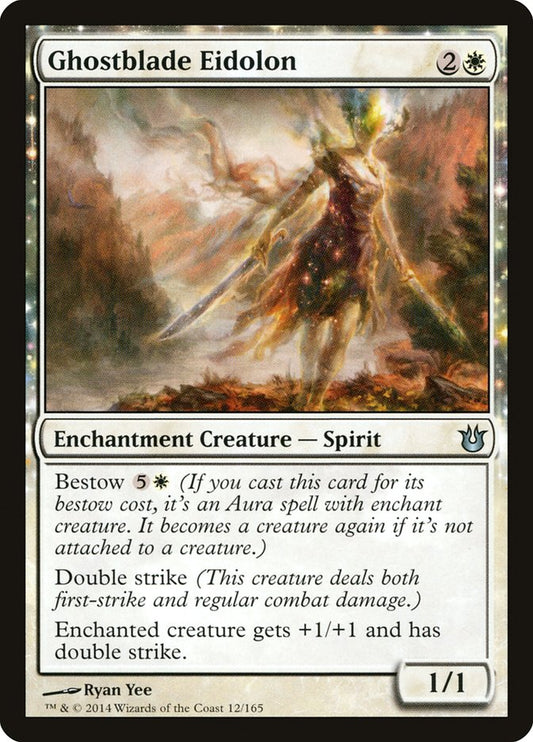 MTG Card Title: Ghostblade Eidolon BNG/12