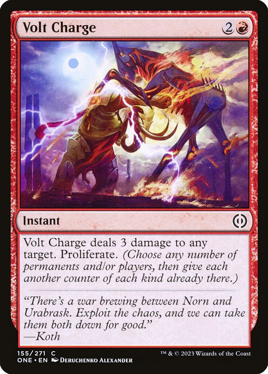 MTG Card Title: Volt Charge ONE/155