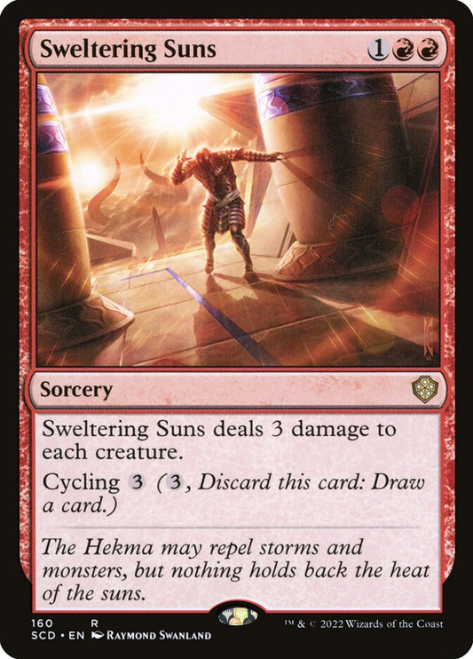 MTG Card Title: Sweltering Suns SCD/160