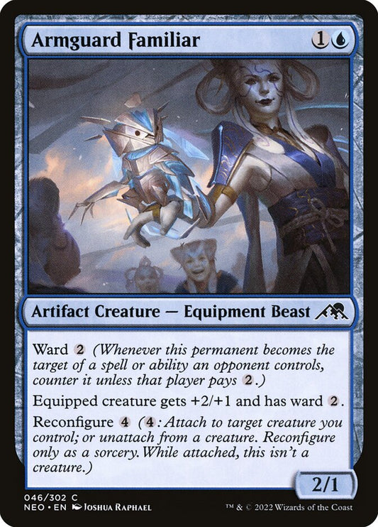 MTG Card Title: Armguard Familiar NEO/46