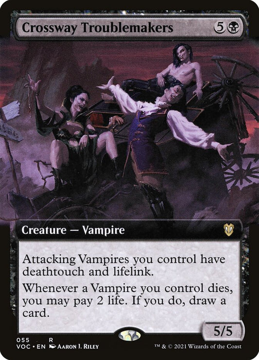 MTG Card Title: Crossway Troublemakers VOC/55