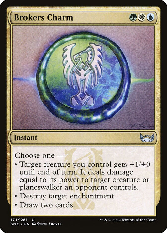 MTG Card Title: Brokers Charm SNC/171