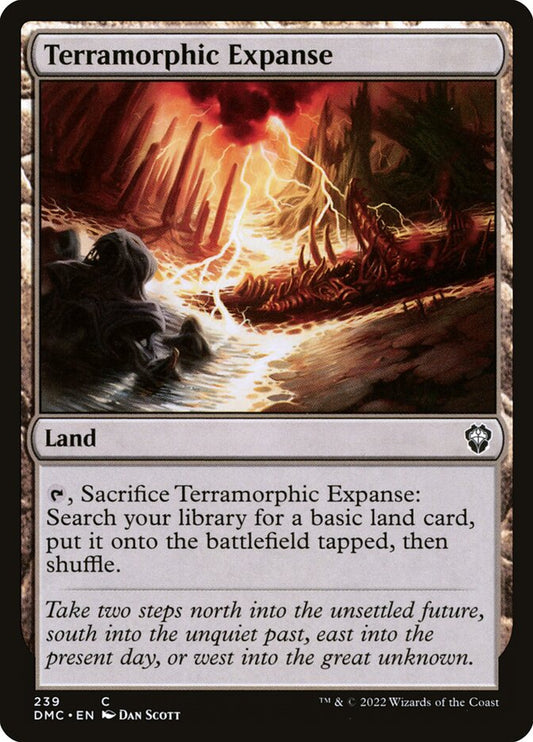 MTG Card Title: Terramorphic Expanse DMC/239