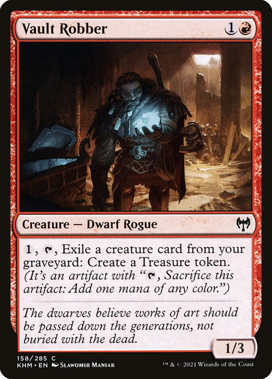 MTG Card Title: Vault Robber KHM/158