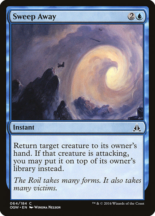 MTG Card Title: Sweep Away OGW/64