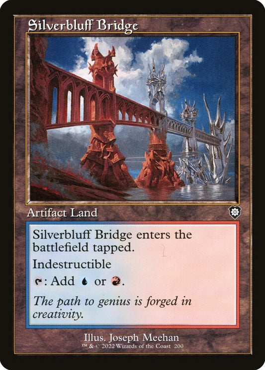 MTG Card Title: Silverbluff Bridge BRC/200