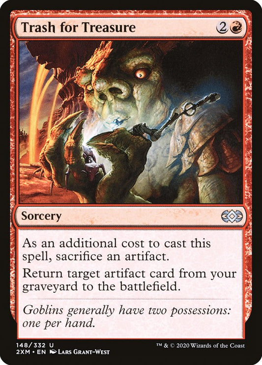 MTG Card Title: Trash for Treasure 2XM/148