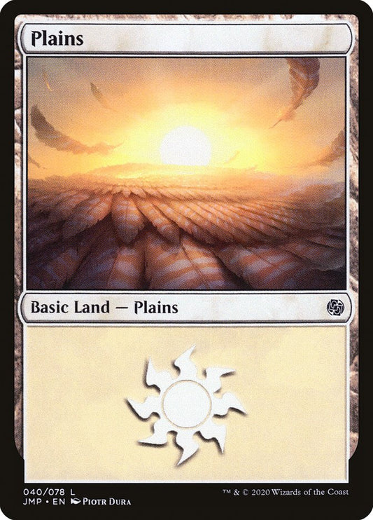 MTG Card Title: Plains JMP/40