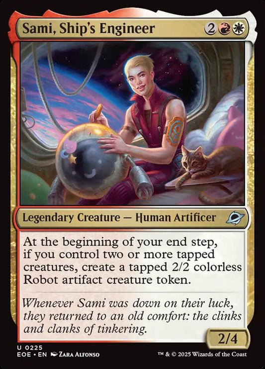MTG Card Title: Sami, Ship's Engineer EOE/225