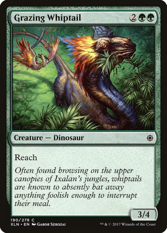 MTG Card Title: Grazing Whiptail XLN/190