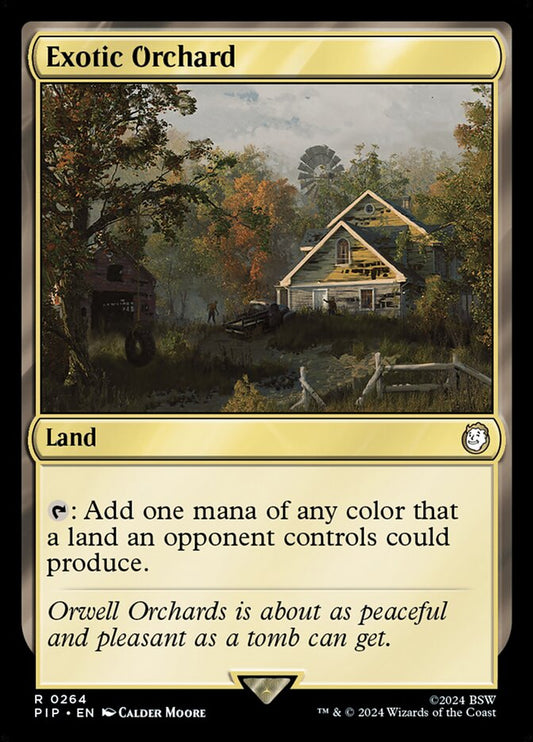 MTG Card Title: Exotic Orchard PIP/264