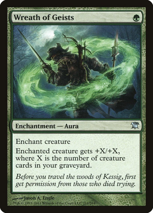 MTG Card Title: Wreath of Geists ISD/211
