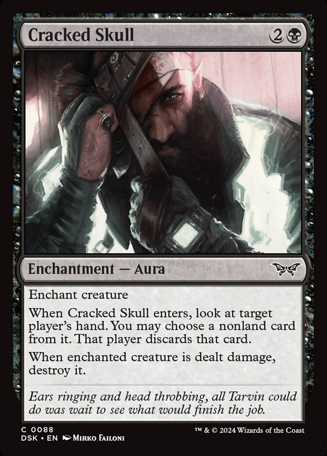 MTG Card Title: Cracked Skull DSK/88