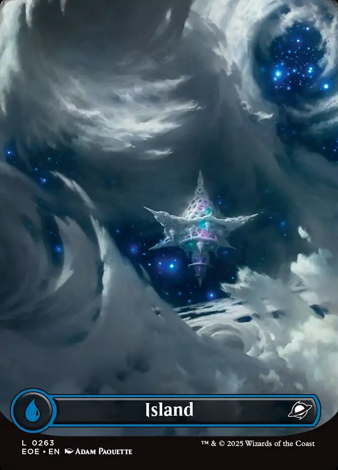 MTG Card Title: Island EOE/263