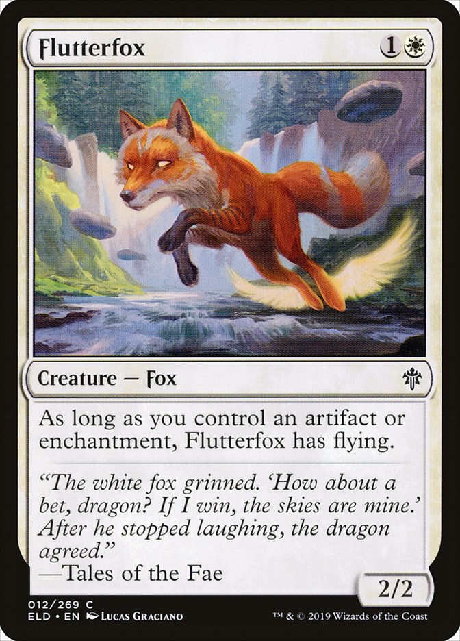 MTG Card Title: Flutterfox ELD/12