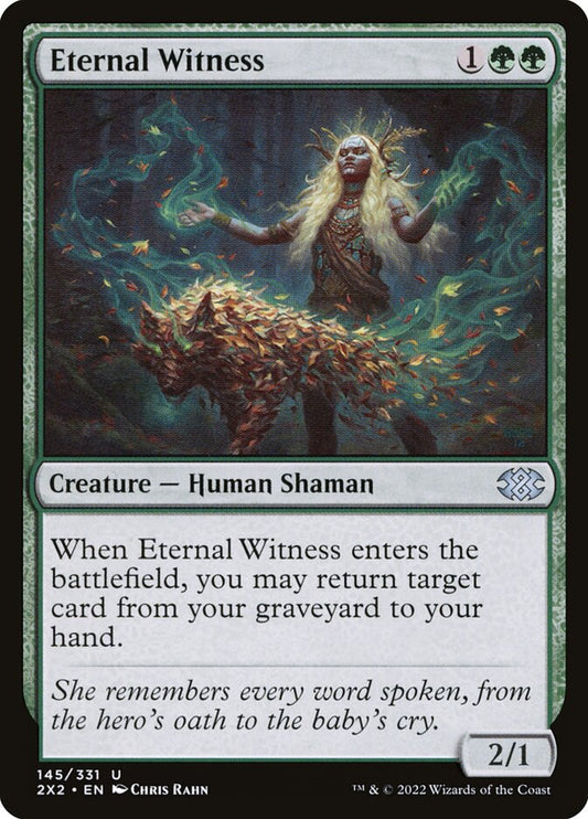 MTG Card Title: Eternal Witness 2X2/145